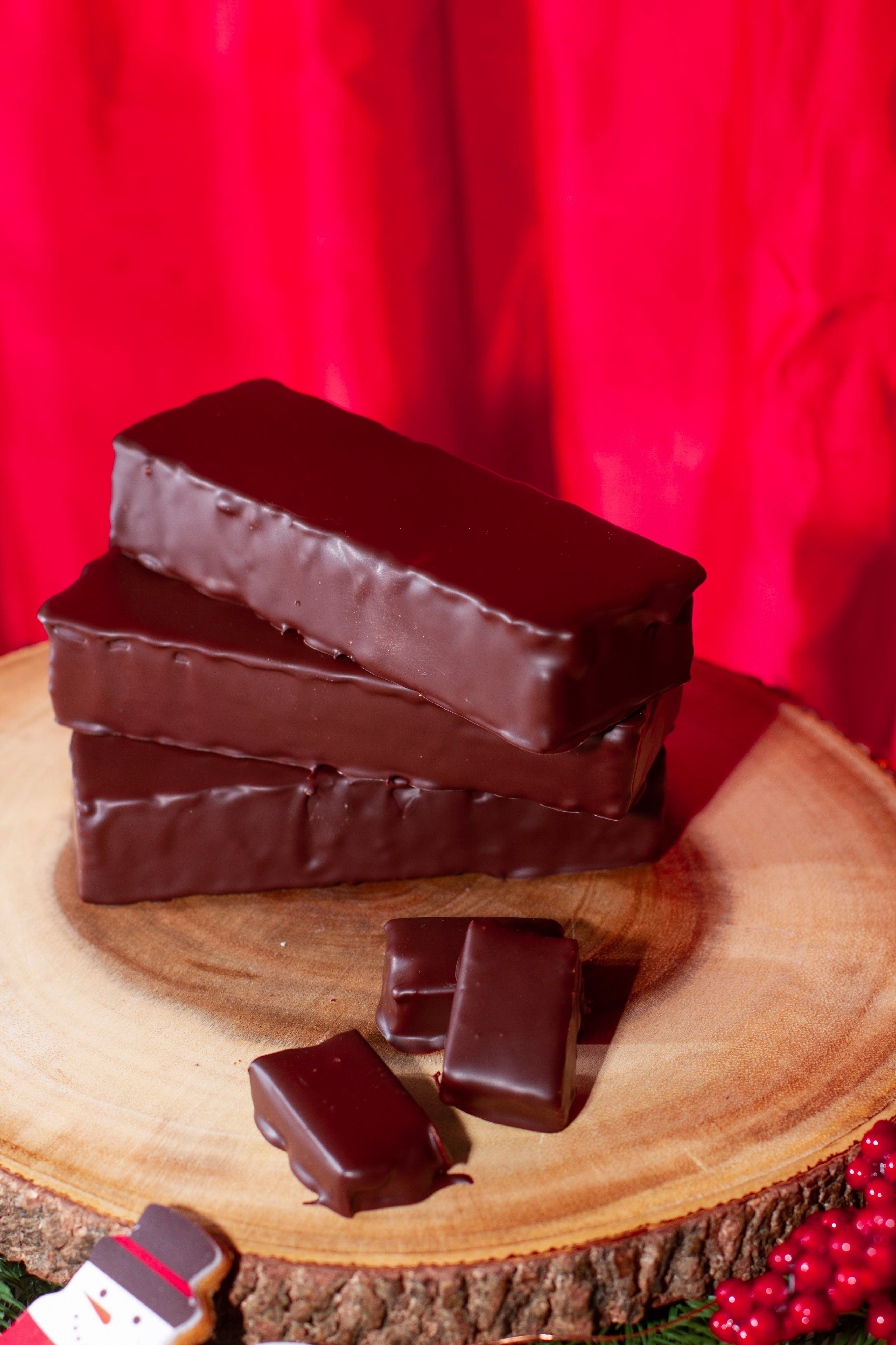 Torrone ricoperto di cioccolato